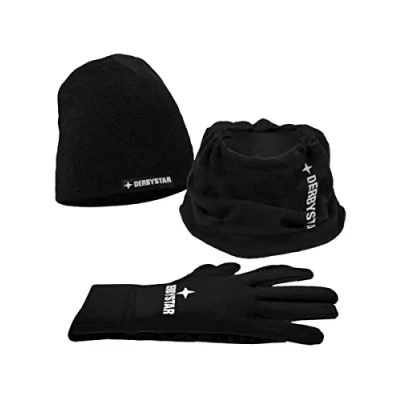 Abbildung von Derbystar Unisex Erwachsene Winter Set v22, Schwarz, 10