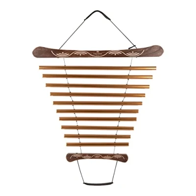 Abbildung von Sonic Energy Meditation Flow Chime 10 Töne Klangspiel, G Dur, 440 Hz Für und Therapie Inkl. Tasche Schlägel (MFC10GMAB)