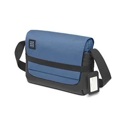 Abbildung von Moleskine Kuriertasche für die Arbeit, Gerätetasche (für Tablet, Laptop, PC, Notizbuch und iPad bis 15 Zoll, Größe 39 x 13 28 cm) boreal blau
