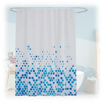 Abbildung von relaxdays Duschvorhang 180x200 cm mit Motiv Breite 180 cm, C, 180x200cm
