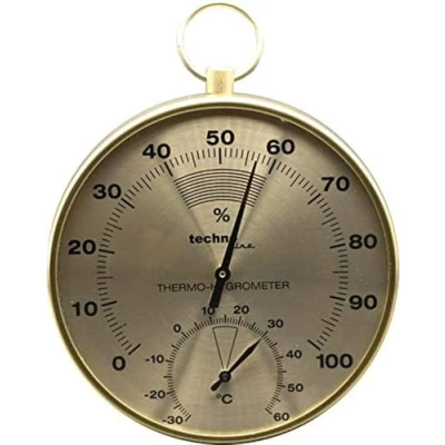 Abbildung von technoline Gartenthermometer WA 3055, mit großer Hygrometeranzeige