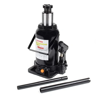 Abbildung von Wiltec Hydraulischer 20t Flaschen Wagenheber, Stempelwagenheber mit Slow down Funktion, Autoheber 244 449 mm