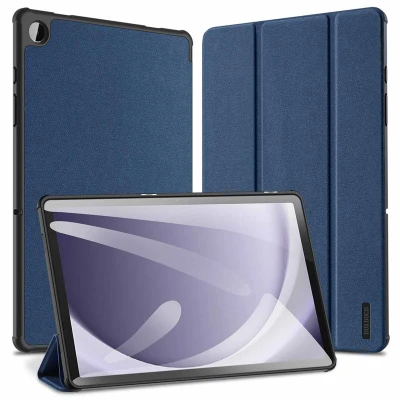 Abbildung von Domo Klapphülle für das Samsung Galaxy Tab A9 Plus Dunkelblau