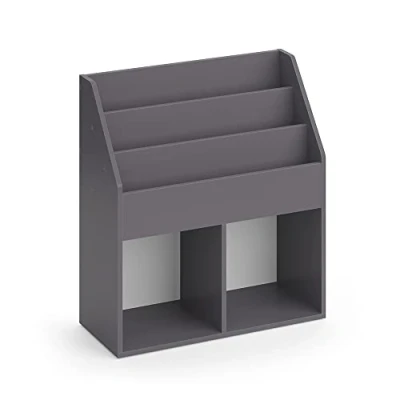 Abbildung von Vicco Bücherregal Luigi, Grau, 72 x 79 cm