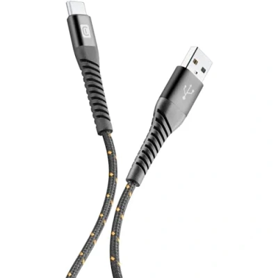 Abbildung von cellularline Extreme USB Kabel 1 m A C Schwarz