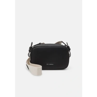 Abbildung von KARL Lagerfeld Circle Camerabag Perforated Umhängetasche, Damen, Größe: One Size, Black