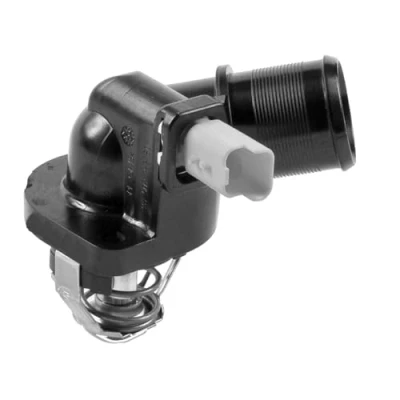 Abbildung von GATES TH386103G1 Kühlwasserthermostat 103 mit Dichtungen Gehäuse PEUGEOT: 207 Schrägheck, SW, 1007 CITROËN: C2 Schrägheck