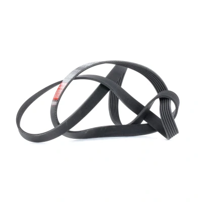 Abbildung von GATES 6PK1725 Keilrippenriemen 1725 6 Polyester, EPDM (Ethylen Propylen Dien Kautschuk) RoadMax Value Line PEUGEOT: 206 Schrägheck, FIAT: Freemont
