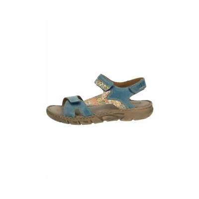 Abbildung von Josef Seibel Trekkingsandale, Damen, Größe: 37, Blau Schuhe