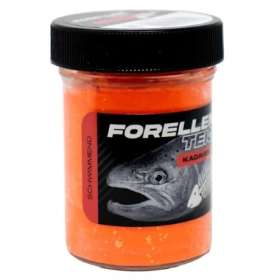Abbildung von FTM Forellenteig schwimmend 50g Forellenteig, Farbe/Aroma:Orange Knoblauch