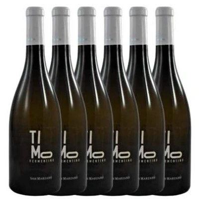 Abbildung von 6 x Timo Vermentino Salento IGP 2020 von Feudi di San Marzano im Sparpack (6x0,75l), trockener apulischer Weisswein
