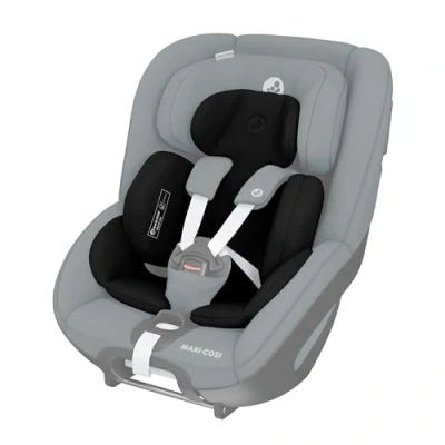 Abbildung von Maxi Cosi Pearl 360 Einlage für Neugeborene, ab der Geburt bis circa 3 Monate (40 60 cm), passend den drehbaren Kindersitz 360, Schwarz