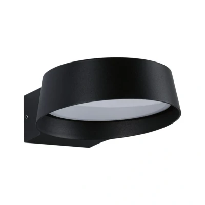 Abbildung von Paulmann 947.89 LED Außenwandleuchte Capea Grand IP44 162x195mm 3000K 11,5W 1050lm 230V 108 Anthrazit Alu Druckguss