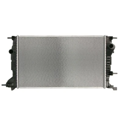 Abbildung von NRF 53136 Kühler, Motorkühlung Aluminium 650 378 26 Kühlrippen gelötet RENAULT: MEGANE 3 Schrägheck, Grandtour, Coupe