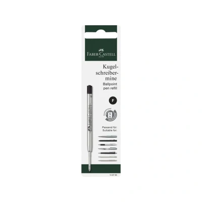 Abbildung von Faber Castell Hexo Kugelschreibermine Schwarz F