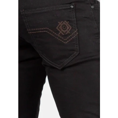 Abbildung von Cipo &amp; Baxx Jeans Straight Leg, Herren, Größe: 31x32, Schwarz