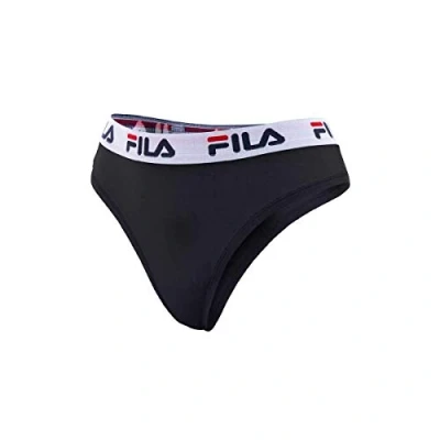 Abbildung von Fila Damen String FU6061 Woman 200 XS, Black,