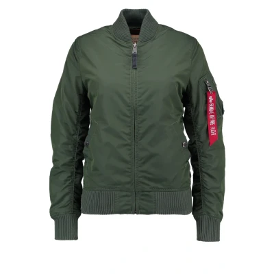 Abbildung von Alpha Industries MA1 TT WMN Bomberjacke, Damen, Größe: XS, Sage green