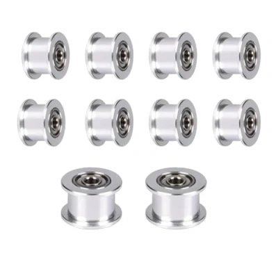 Abbildung von BZ 3D GT2 Umlenkrolle Idler Pulley 16 Zahnlos Bohrung 3mm Breite 6mm Zahnriemenscheibe Toothless Bore für Drucker Zahnriemen Breite.(10 Stück)