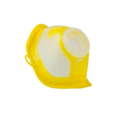 Abbildung von Microdrop RF7 Maske Kind gelb transparen 1 St