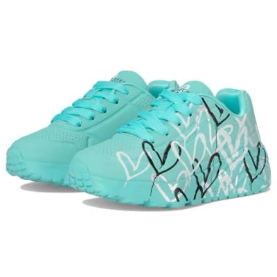 Abbildung von Skechers UNO LITE Sneaker low turquoise/multicoloured für Kinder, Größe: 32, Turquoise/multi coloured Schuhe