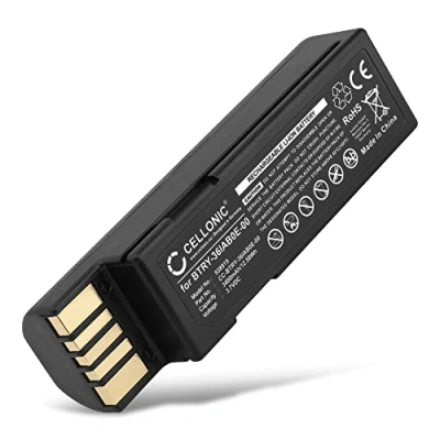Abbildung von CELLONIC® 3.7V Ersatzakku für Zebra DS3678 / LI3678 DS3600 Barcode Scanner BTRY 36IAB0E 00, 82 166537 01 Ersatz Akku 3400mAh Zusatzakku MDE Batterie