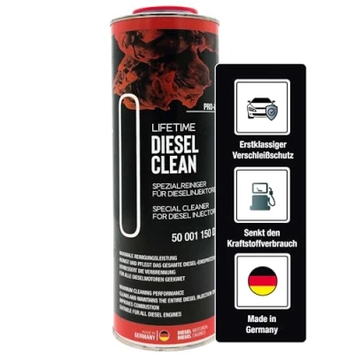 Abbildung von LIFETIME Diesel CLEAN Pro Line 1.000ml hochwirksamer Reiniger Systemreiniger Injektoren Additiv alle 10.000km