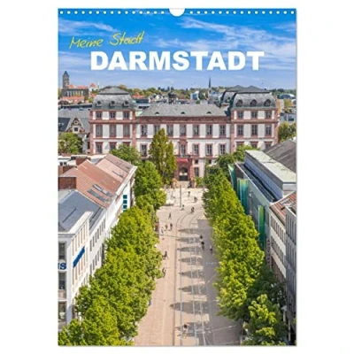 Abbildung von Meine Stadt Darmstadt (Wandkalender 2025 DIN A3 hoch), CALVENDO Monatskalender