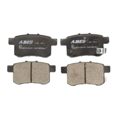 Abbildung von ABE C24017ABE Bremsbelagsatz Hinterachse mit akustischer Verschleißwarnung HONDA: ACCORD 8, 8 Kombi, CR Z