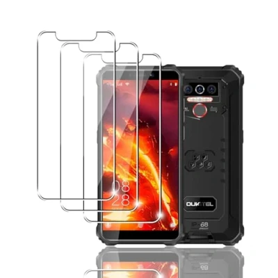 Abbildung von Kziwii 3 Stück Schutzfolie für OUKITEL WP5 Panzer Schutz Glas, Panzerfolie, Schutzglas, HD Displayschutzfolie, 9H Härte, Anti Kratz, Bläschen