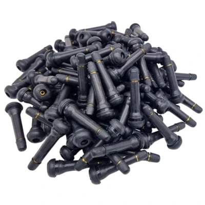 Abbildung von Gummiventile TR418 Snap In Ventil Reifenventile Felgenventile 64mm Extra Lang (100)