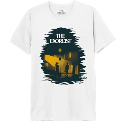 Abbildung von The Exorcist Herren Meexormts009 T Shirt, weiß, XL