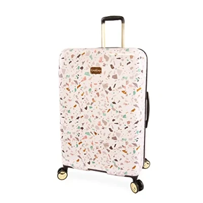 Abbildung von Bebe Damen Gepäck Stella 73,7 cm Hardside Check in Spinner, Beige, 29&quot;, Spinner