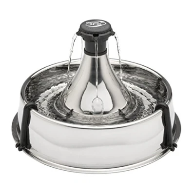 Abbildung von Petsafe Drinkwell 360 Edelstahl Trinkbrunnen Hundetrinknapf 3,8 l...