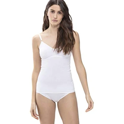 Abbildung von mey Noblesse Unterhemd/shirt, Damen, Größe: 38, Weiß