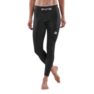 Abbildung von Skins Kompressionshose Unterhose lang, Damen, Größe: Medium, Black