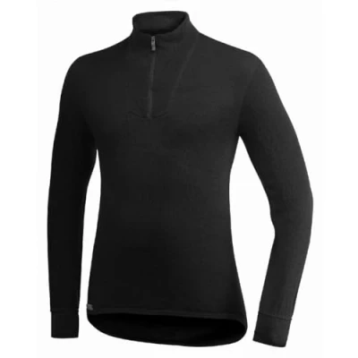 Abbildung von Woolpower Rollkragenpullover Unisex Zip Turtleneck 400