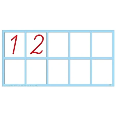 Abbildung von TimeTEX Whiteboard Demo Rechenkästchen, magnetisch, 2 tlg