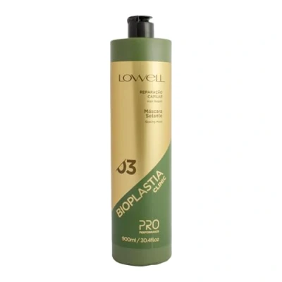 Abbildung von Lowell Bioplastia Clinic Maske Versiegelung 900 ml Professionelle Haarpflege für tiefenwirksame Regeneration