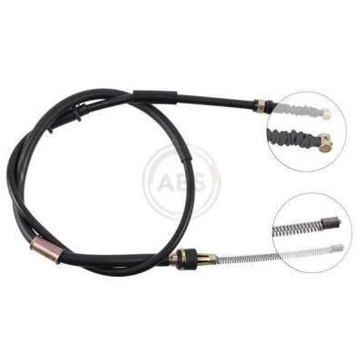 Abbildung von A.B.S. K11468 Handbremsseil 1437 für Links /Rechtslenker MITSUBISHI: PAJERO 2, 1