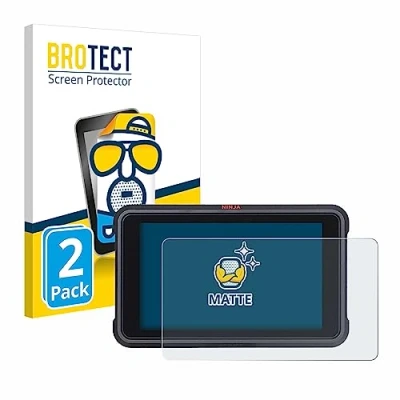 Abbildung von BROTECT Entspiegelungs Schutzfolie für Atomos Ninja V (2 Stück) Matte Displayschutz Folie, Anti Reflex, Fingerprint