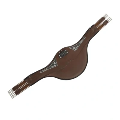 Abbildung von Acavallo Gurt mit Belly Flap Comfort Gel 130 Braun