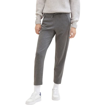 Abbildung von TOM Tailor Jogginghose, Damen, Größe: 38x28, Shady grey melange