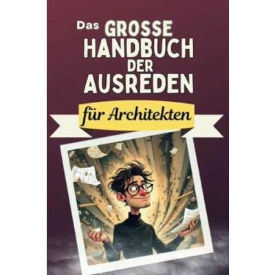 Abbildung von Das große Handbuch der Ausreden für Architekten perfekte Geschenk Erwachsene und Teenager Weihnachten Geburtstag