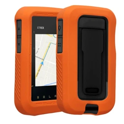 Abbildung von kwmobile Hülle kompatibel mit Garmin eTrex Solar Schutzhülle für GPS Handgerät in Orange