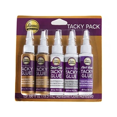 Abbildung von Aleene&#039;s Tacky Pack Original/Clear Gel/Fast Grab/Quick Dry 5x0.66 fl oz (25115)