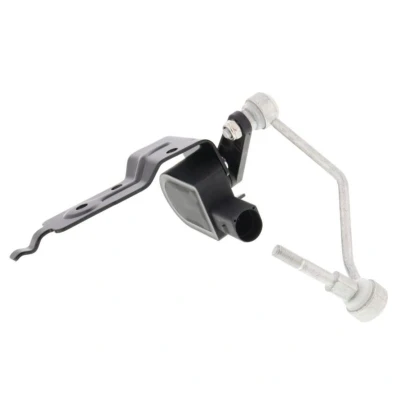 Abbildung von VEMO V10 77 0052 Sensor, Xenonlicht (Leuchtweiteregulierung) mit Halter Koppelstange VOLKSWAGEN: Passat B6 Variant, Touran I, Tiguan I