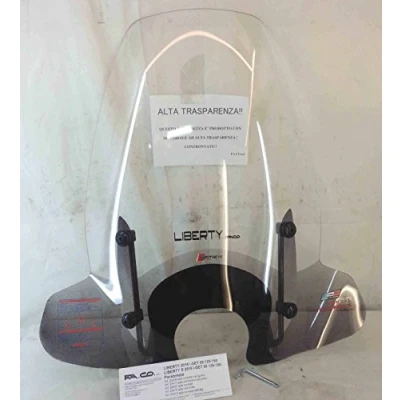 Abbildung von Parabrezza/Paravento Faco per Piaggio Liberty 50/125 / 250 + Attacchi 23411