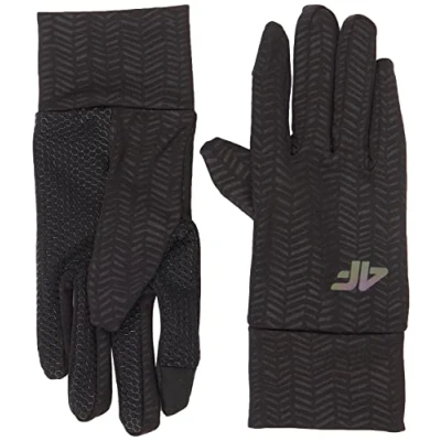 Abbildung von 4F Unisex Gloves REU008 Jeans, DEEP Black, XL