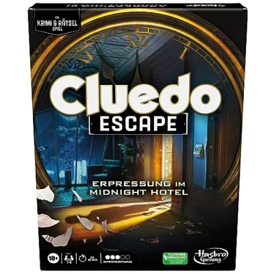 Abbildung von Hasbro Spiel, Gaming, Cluedo Escape Erpressung im Midnight Hotel